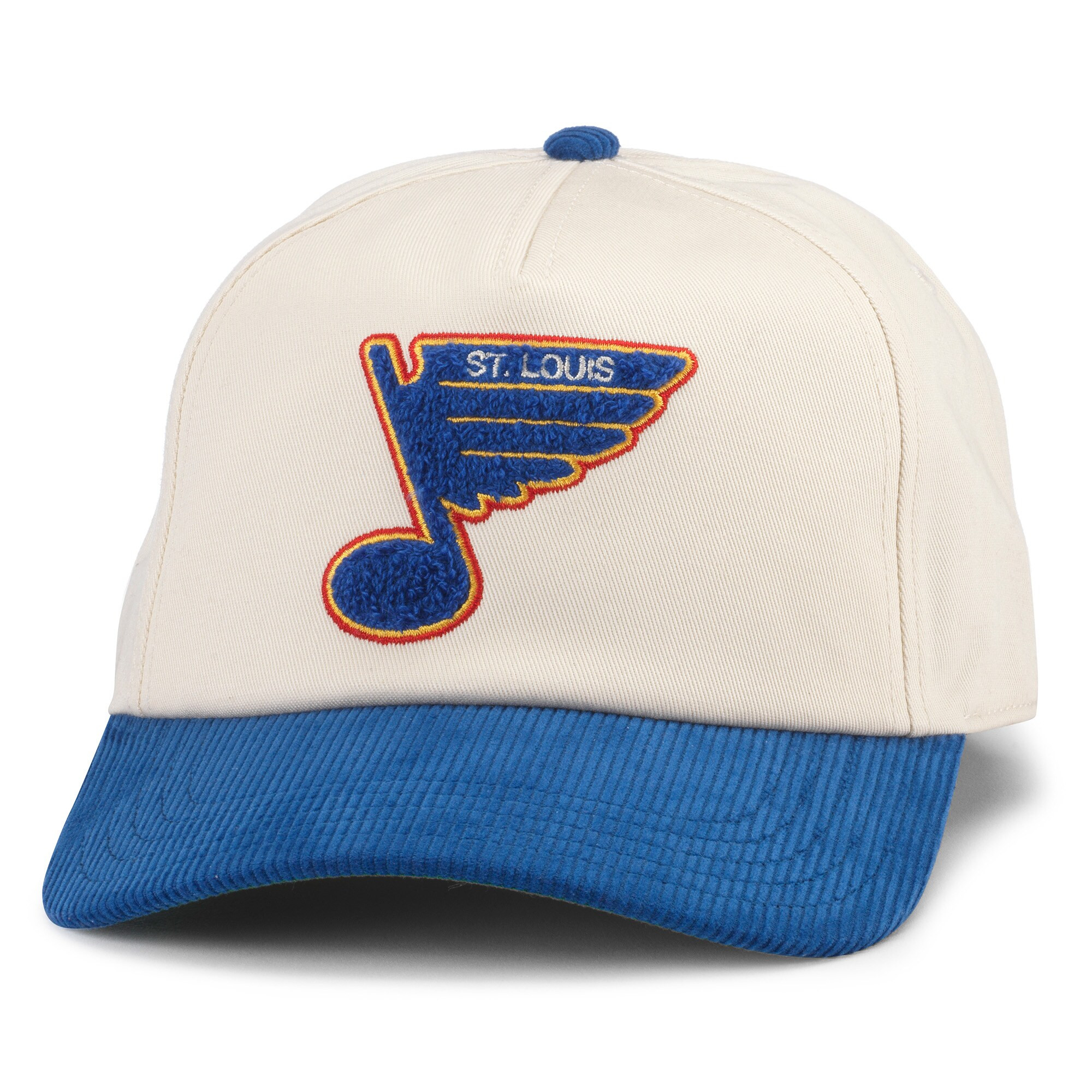 St. Louis Blues American Needle Burnett Adjustable Hat - White/Blue | Fanatics