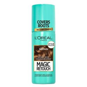 LOreal Paris Magic Retouch Brown Root Touch Up, Temporary Instant Root Concealer Spray With Easy Application, 75ml | Boots.com