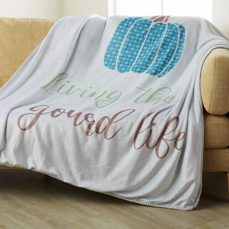 Country Living Home Collection Harvest Throw - Gourd Life | HSN