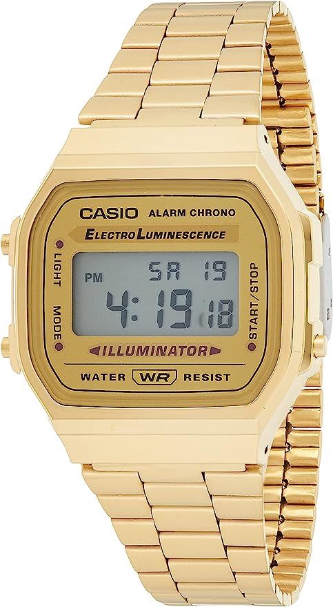 Casio Collection Unisex Adults Watch A168WG | Amazon (UK)
