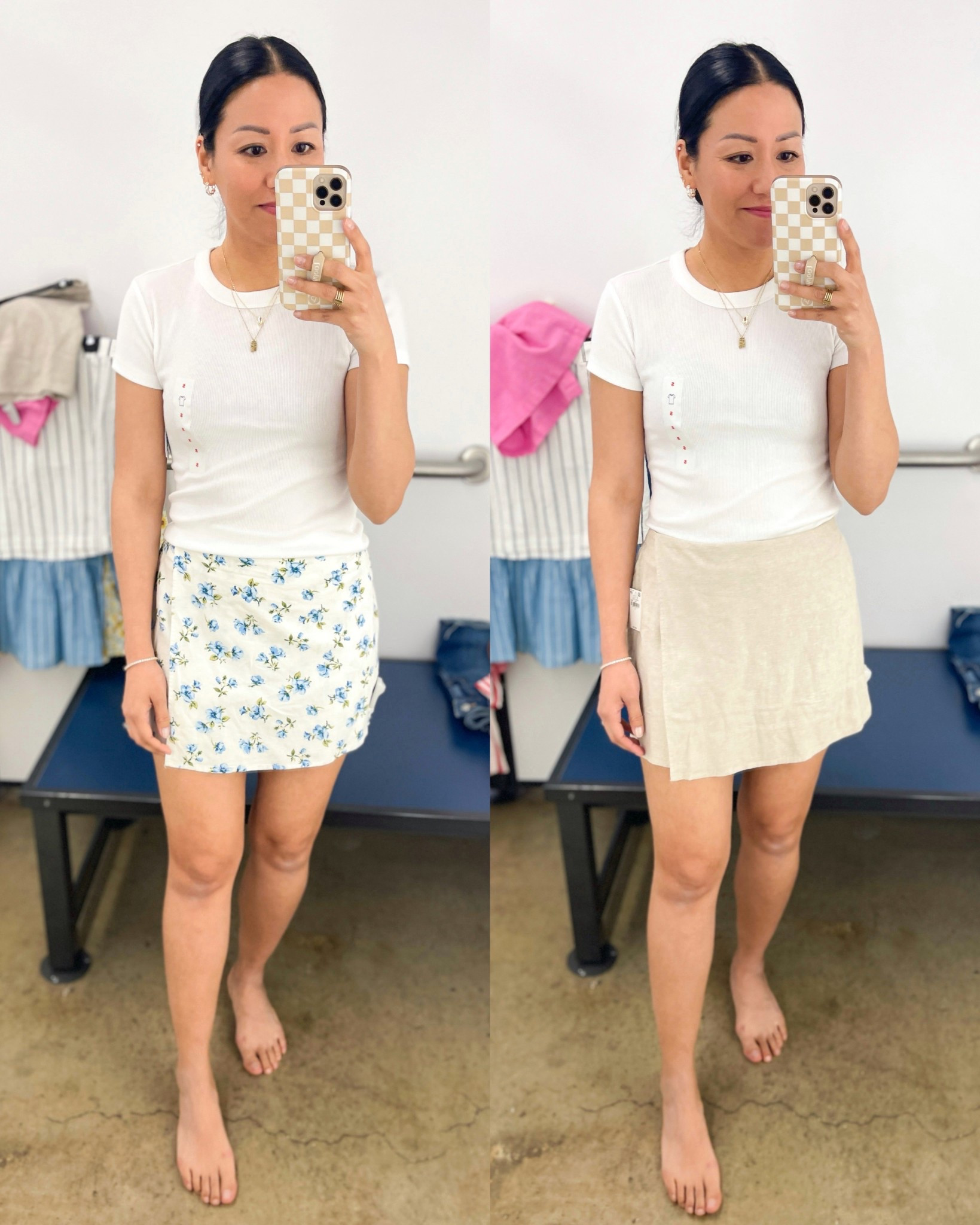 Size small tee
Size XS floral wrap skirt (need small)
Size small tan wrap skirt

Old Navy linen


#LTKSaleAlert #LTKSeasonal #LTKFindsUnder50