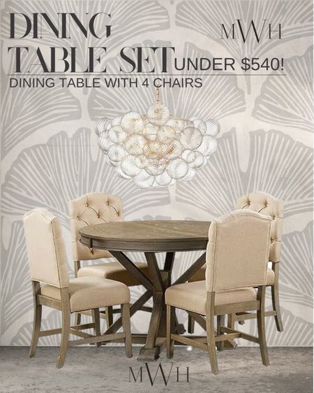 Dining Room Table Set

Let's transform your dining room into an elegant and inviting space you'll love sharing with family and friends! Discover top-quality dining room essentials and shop now to create your dream dining experience. 

#diningroommdecor #cljsquad #amazonhome #organicmodern #homedecortips #diningroomremodel

#LTKSeasonal #LTKGiftGuide #LTKhome