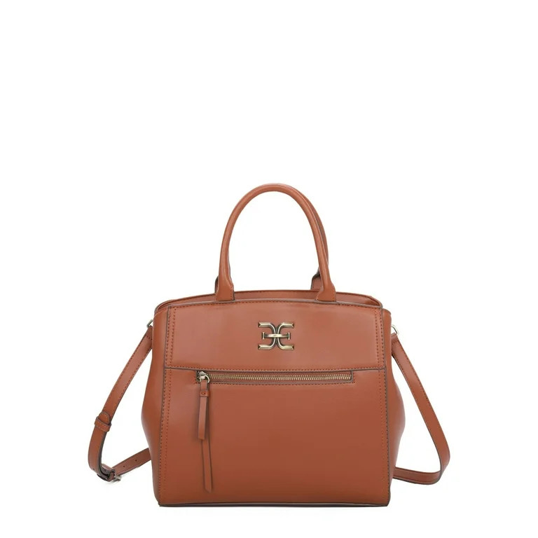 Sam Edelman Giana Satchel With Crossbody Handbag, Ivory | Walmart (US)