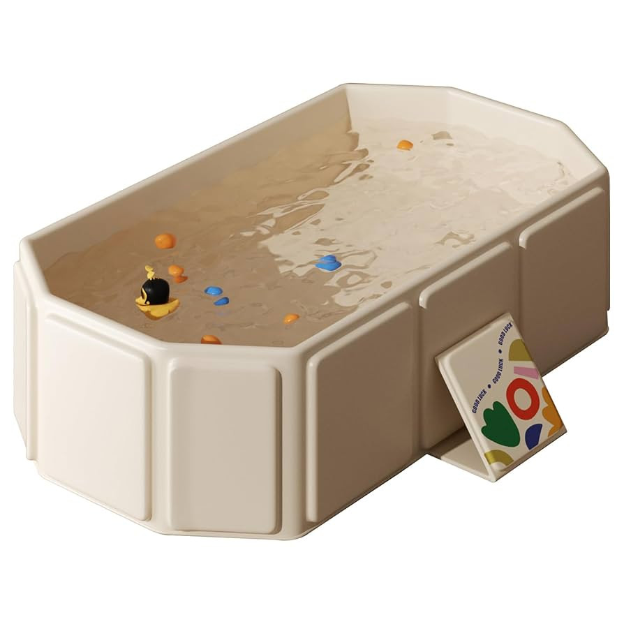 Baby Foldable Kids Bathtub for Infants to Toddler with Non-Slip Base,Easy Storage,Perfect for Sma... | Amazon (US)