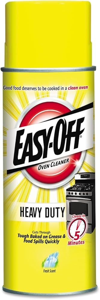 Easy Off Heavy Duty Oven Cleaner, Destroys Tough Burnt on Food and Grease, Regular Scent, 14.5 oz... | Amazon (US)