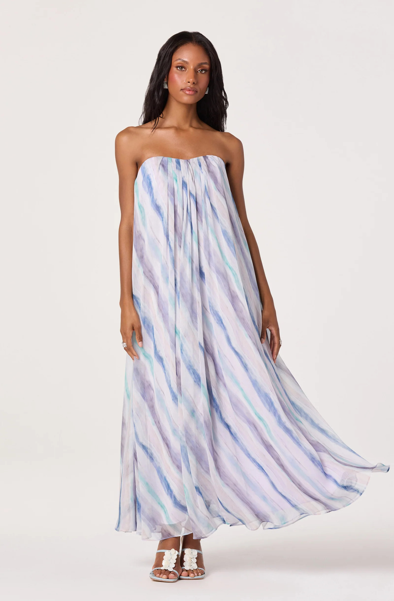 Aileen Strapless Maxi Dress | ASTR The Label (US)