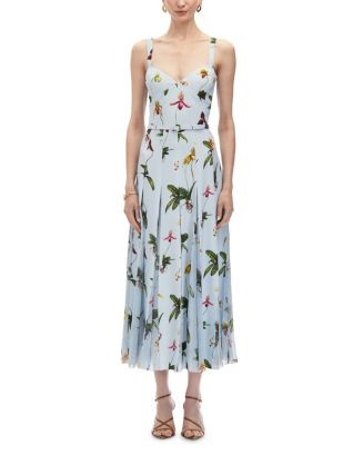 Orchid Chiffon Pleated Maxi Dress | Bloomingdale's (US)