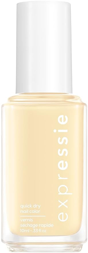 Essie expressie, Quick-Dry Nail Polish, 8-Free Vegan, Soft Yellow, Busy Beeline, 0.33 fl oz | Amazon (US)