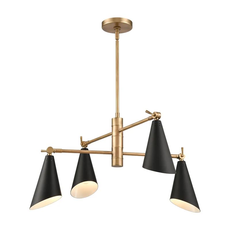 Azal 4 - Light Dimmable Classic / Traditional Chandelier | Wayfair North America