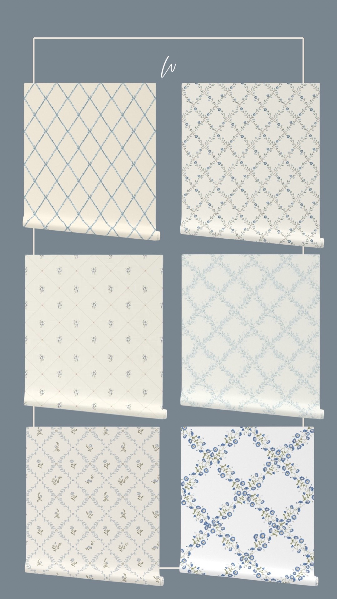 Floral trellis wallpaper favorites!

#LTKHome
