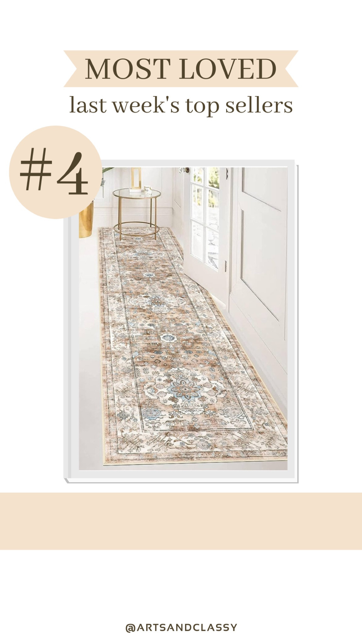 This boho runner rug is one of this week’s most loved finds! I have this rug in my entryway and love it. I found it on Amazon and it’s under $40!

#LTKhome #LTKfindsunder50 #LTKsalealert