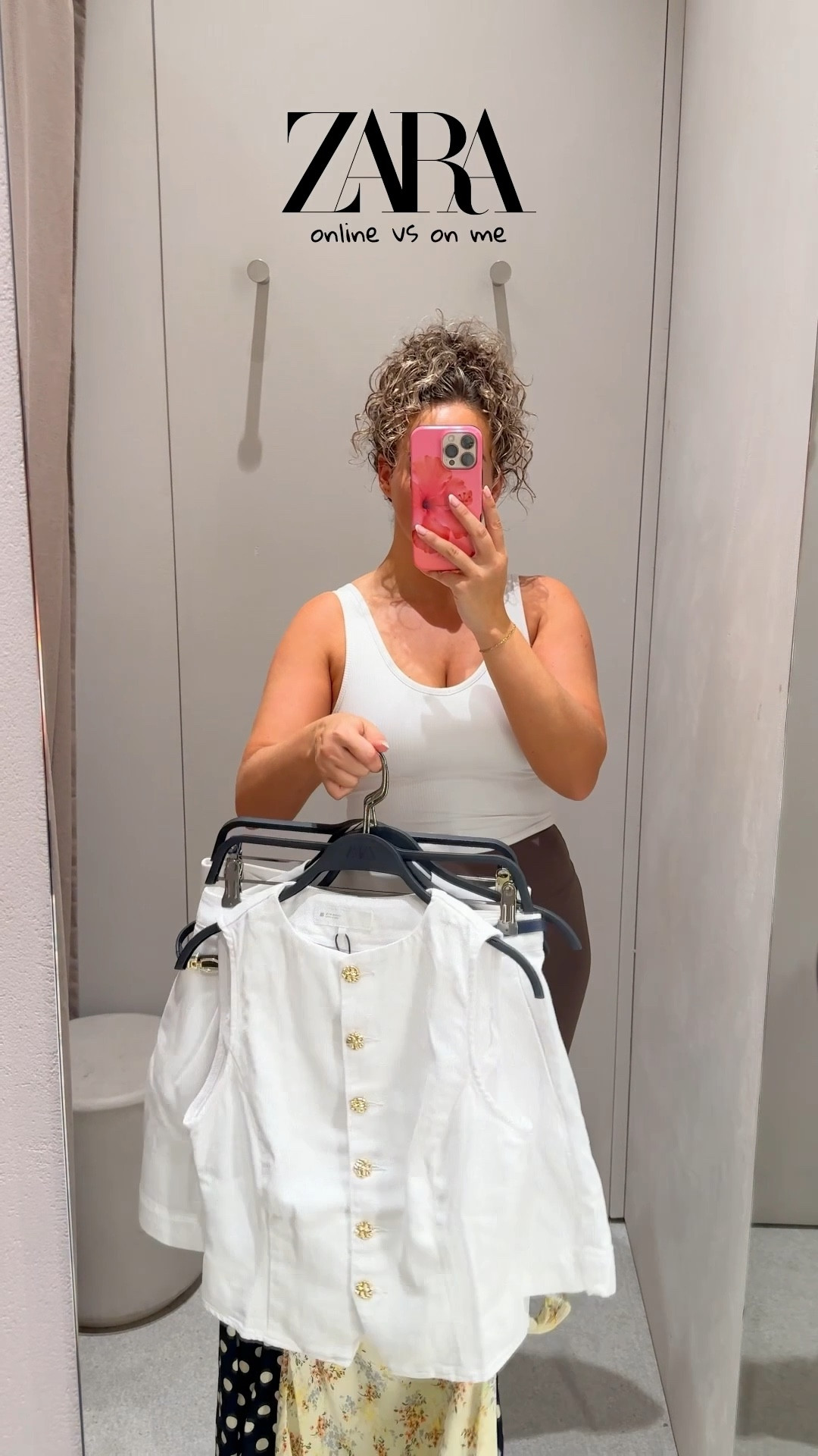 ZARA ONLINE VS ON ME!

I’m a UK SIZE 10, 5ft4 and I’m wearing the following sizes;
Dress - medium
Denim waistcoat - medium
Denim shorts - size 10 (baggy fit)
Yellow flowery dress - medium
White waistcoat - medium
White Trousers - medium (they were too long on me so perfect for taller girls)
Yellow dress - medium
Denim dress - medium 

Zara, dresses, summer outfits, holiday outfits, summer dresses, denim shorts, waistcoat, wedding guest dress

#LTKuk #LTKsummer #LTKdresses