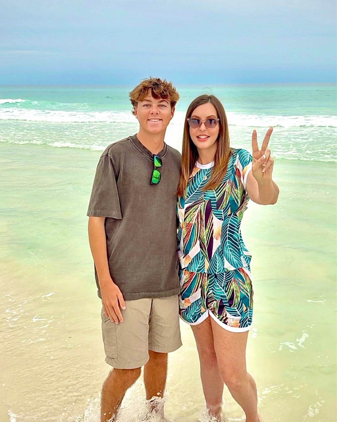 Nobody talks about how difficult it is to transition to an empty nest. My boys just finished their freshman year in college out of state.  One in Tennessee and one in Florida.  I’m grateful we got to spend some quality family time together before flying back home.  I know these family vacations will come to an end soon, but for now, I’ll take what I can get.  💙💙☀️🌴

I got a lot of compliments on this two piece summer shorts set and it comes in multiple colors and patterns! Currently on sale for $17.99…a steal!

#LTKmomlife #LTKOver40 #LTKTall
