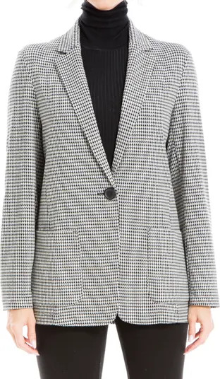MAX STUDIO Double Knit One-Button Blazer | Nordstromrack | Nordstrom Rack
