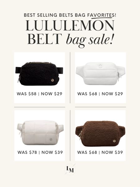 Lululemon belt bags on sale!! 👀

#LTKitbag #LTKfindsunder50 #LTKsalealert