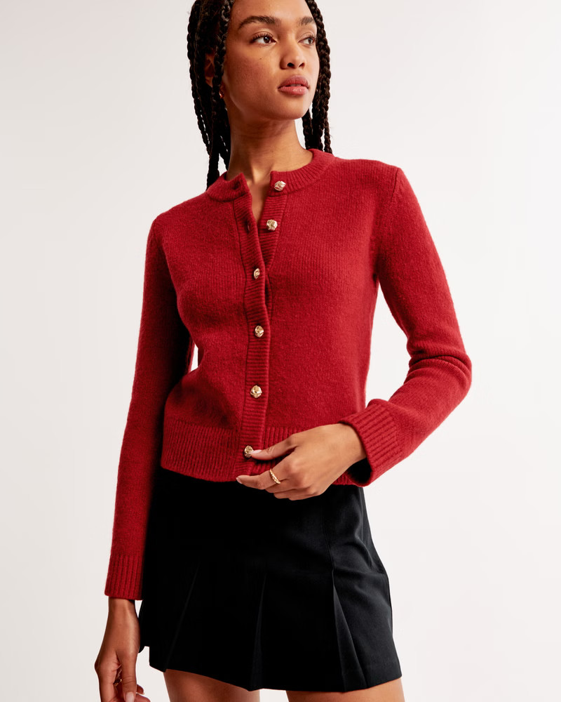 Crew Cardigan | Abercrombie & Fitch (US)