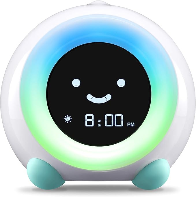 LittleHippo Mella: Kids Alarm Clock, Ready to Rise Children's Sleep Trainer, Night Light, Sound M... | Amazon (US)