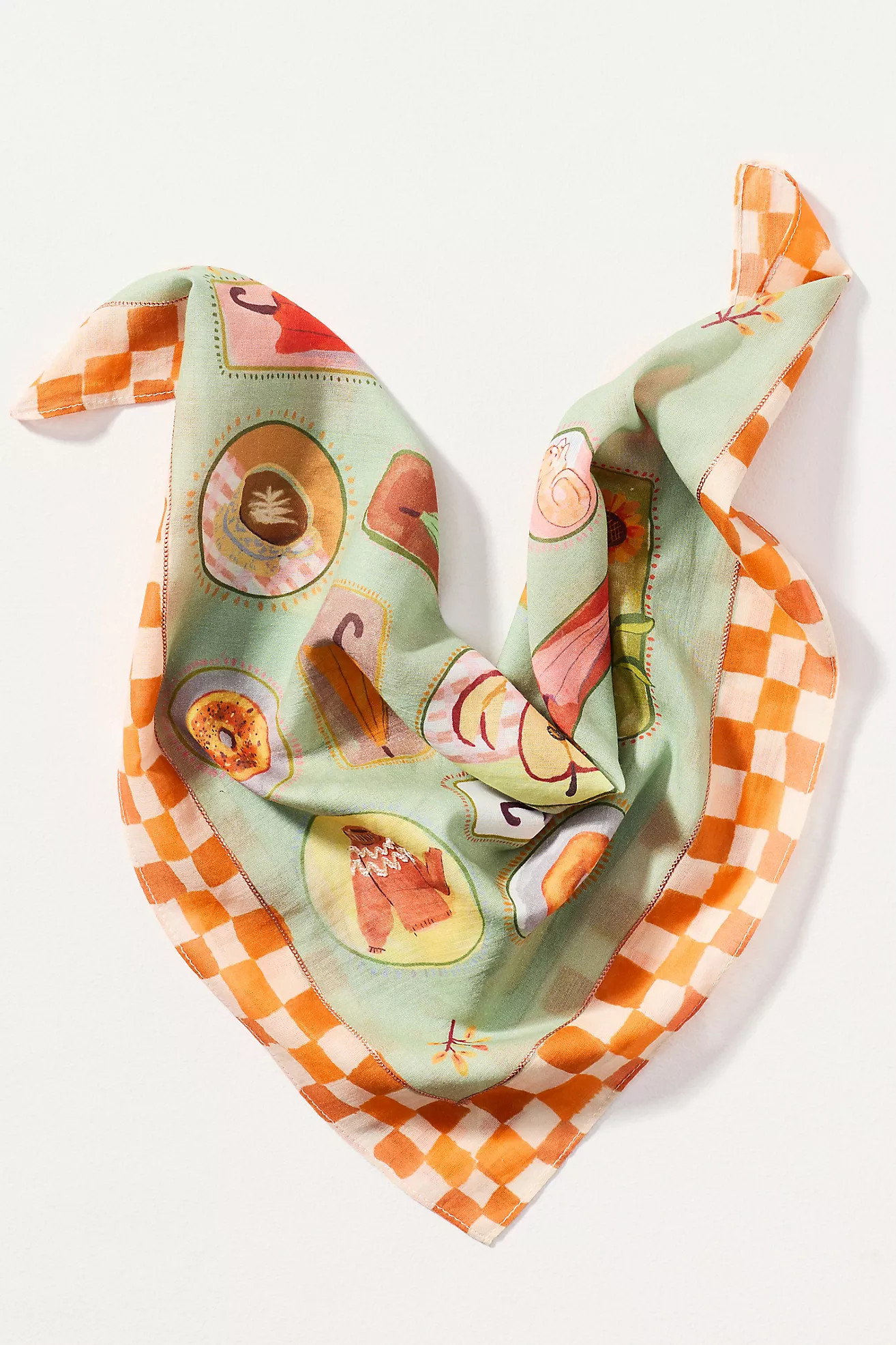 Maeve Printed Bandana Scarf | Anthropologie (US)