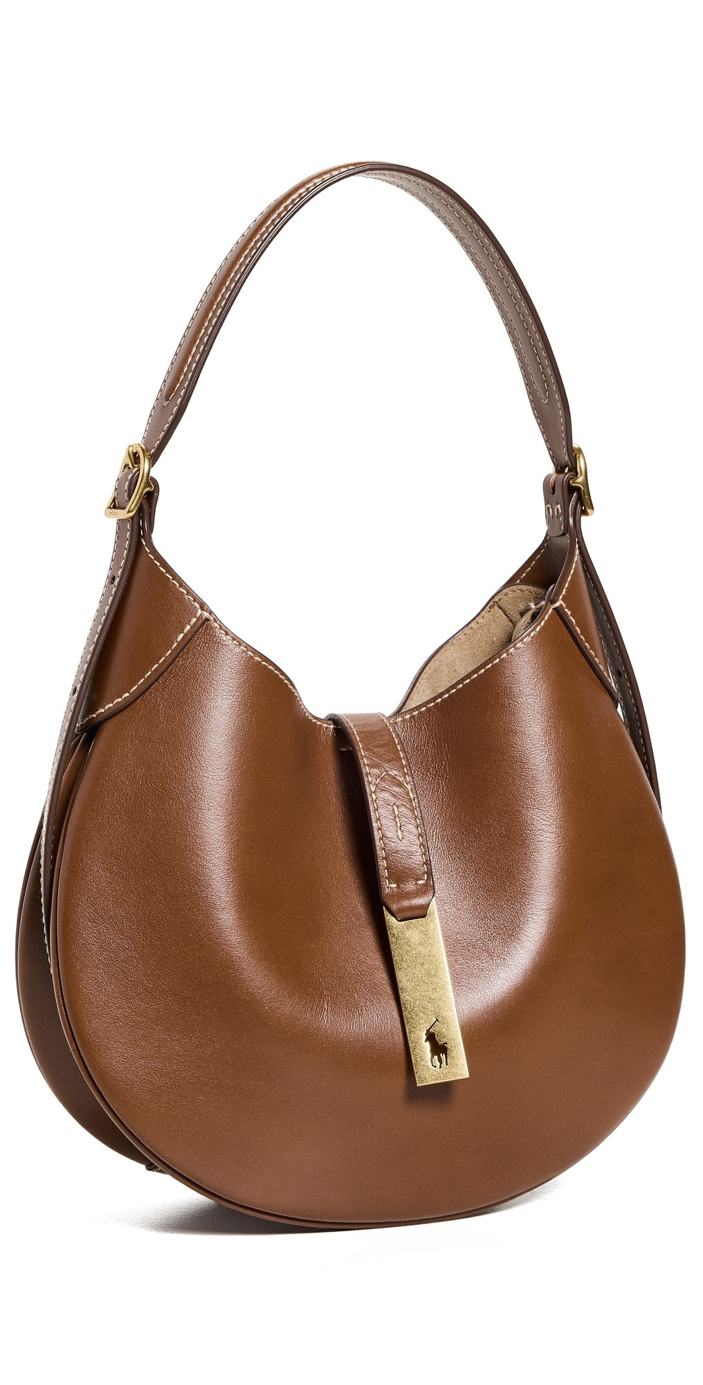 Polo Ralph Lauren Small Shoulder Bag Cuoio One Size | Shopbop