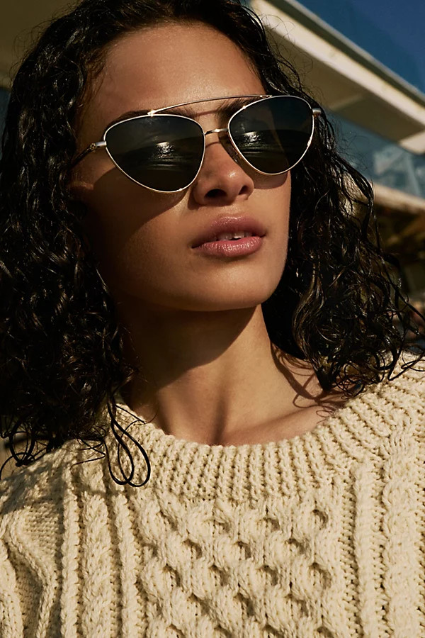Dawn Metal Cat-Eye Sunglasses | Urban Outfitters (US and RoW)