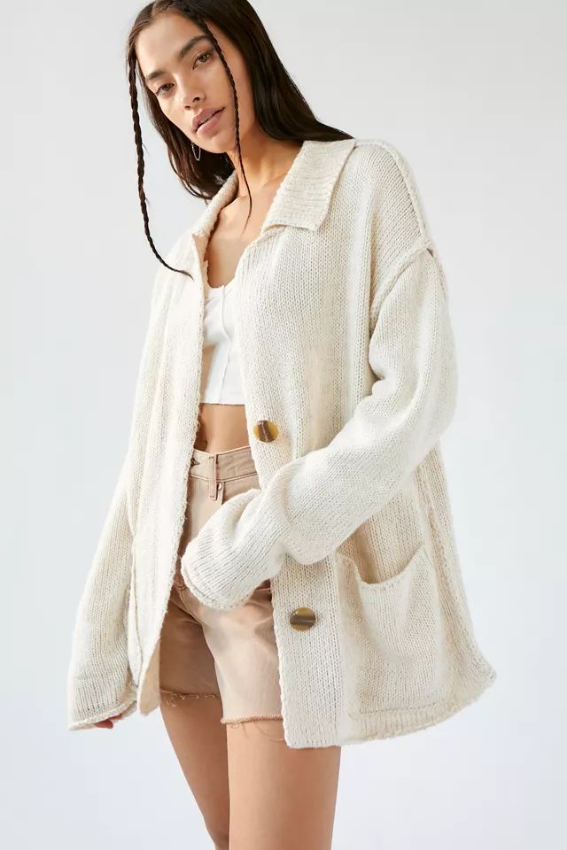 BDG West Seamed Cardigan | Urban Outfitters (US and RoW)