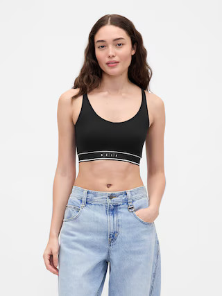 Gap × BÉIS Seamless Logo Sports Bra | Gap (US)