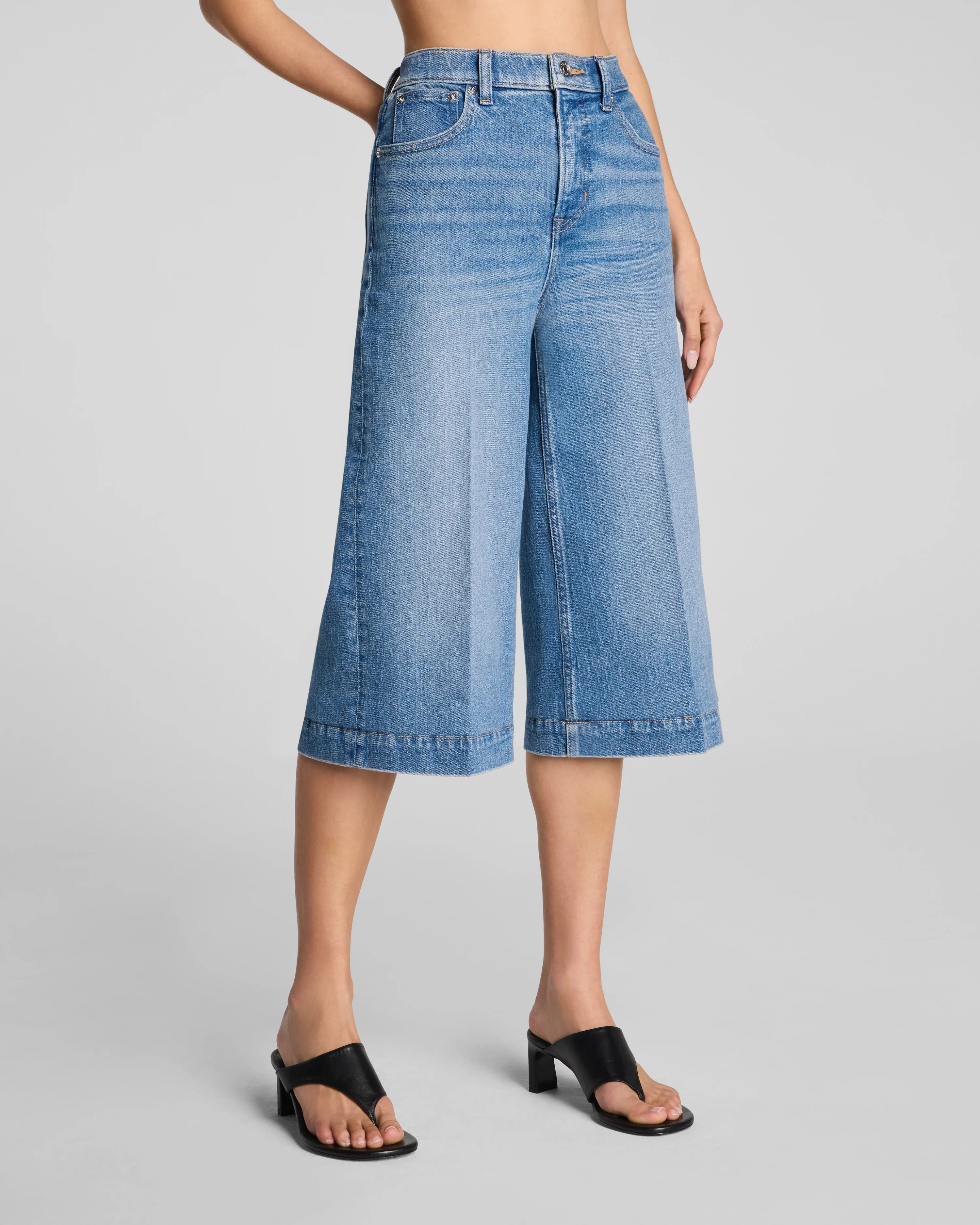 SPANXshape™ Authentic 360 Denim Culottes | Sculpt & Shape | Spanx