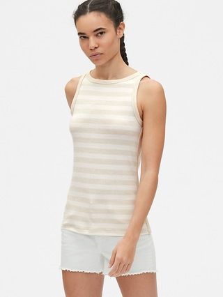 Softspun Stripe Tank Top | Gap US