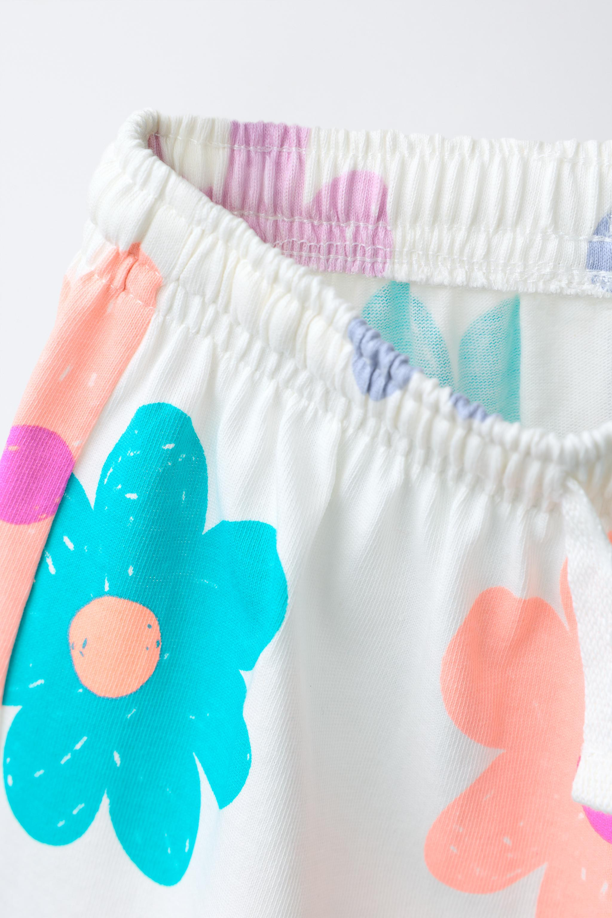 FLORAL T-SHIRT AND BERMUDA SET | Zara US