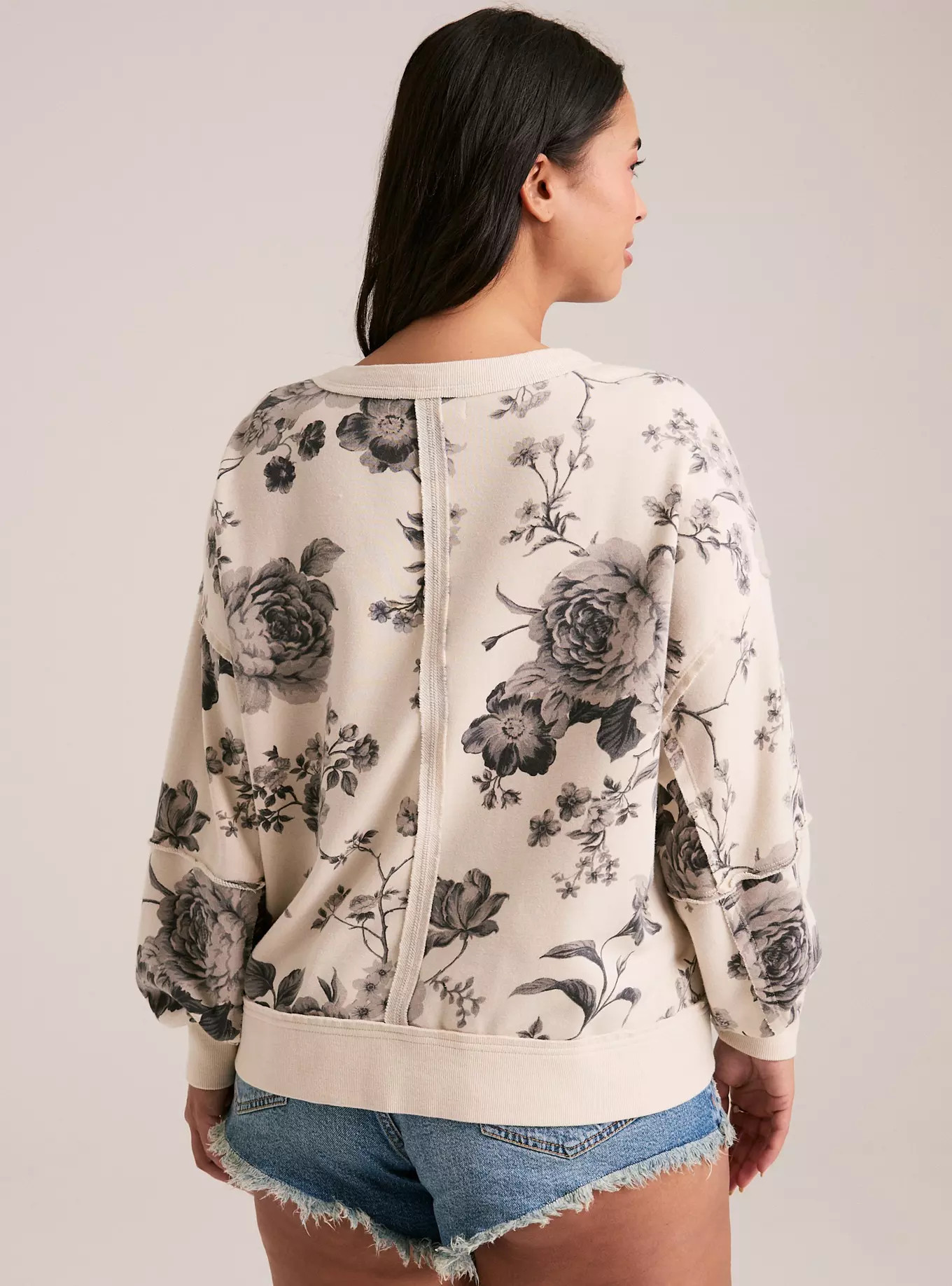 Festi Raw Edge Pullover Sweater | Torrid (US & Canada)