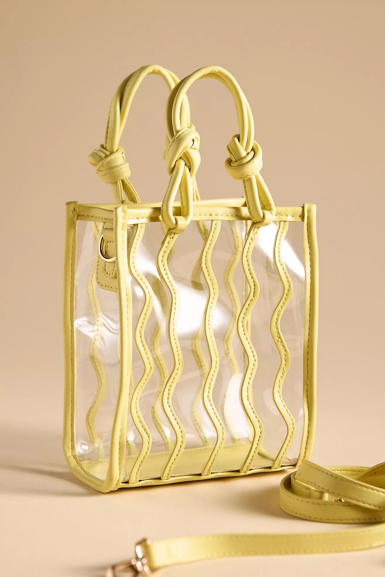 Wavy Mini Pool Tote by Maeve | Anthropologie (US)