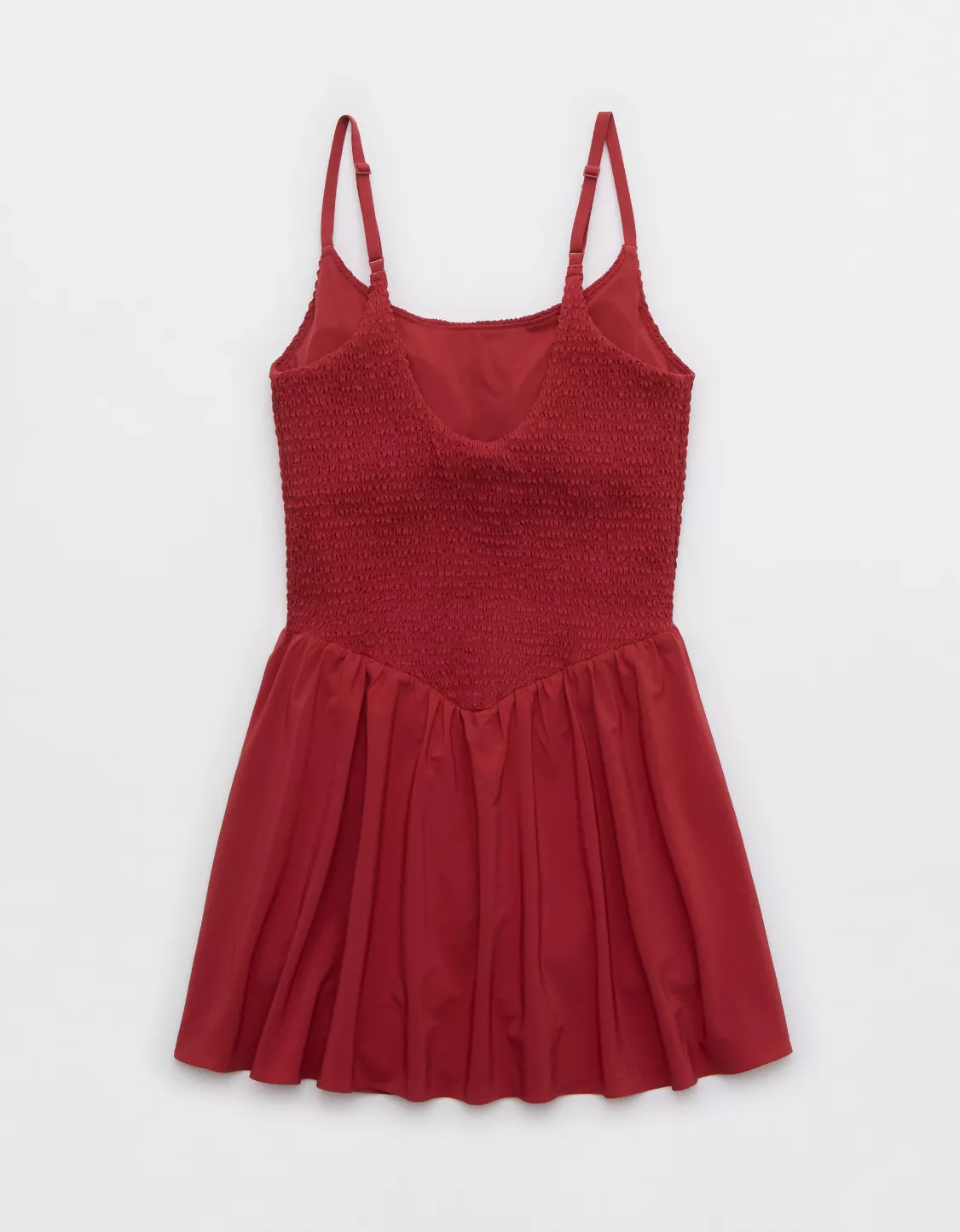 OFFLINE By Aerie Real Me Smocked Flowy Dress | American Eagle Outfitters (US & CA)