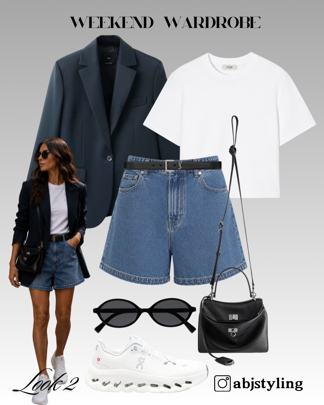 White Tee + Blazer + Denim Shorts

This is probably the outfit I’ve worn most this season.

A crisp white tee, oversized blazer and great denim shorts never fail.

Styling Tip: Tuck the front of your tee slightly and add a belt to create more shape and elevate the look.

Everything linked in my LTK.

#LTKuk #LTKsummer #LTKeurope
