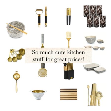 So much cute kitchen stuff for great prices! 

#LTKHome #LTKFindsUnder50 #LTKFamily