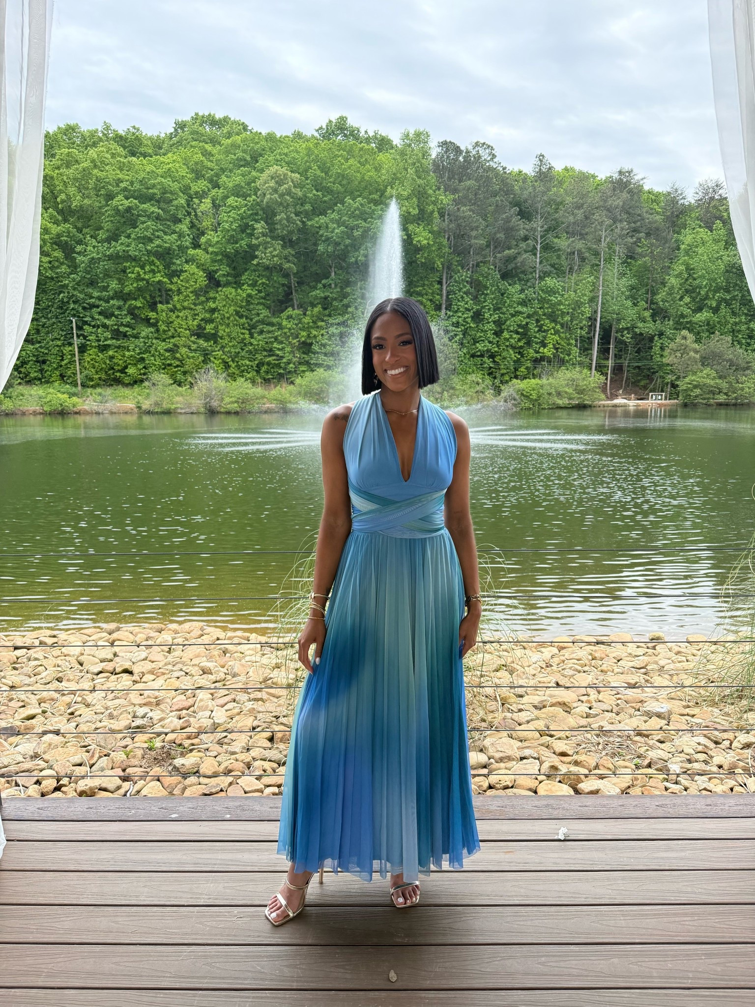 The perfect wedding guest dress! Wearing a small #weddingguest #summerwedding #weddingguestdress

#LTKWedding #LTKBeauty