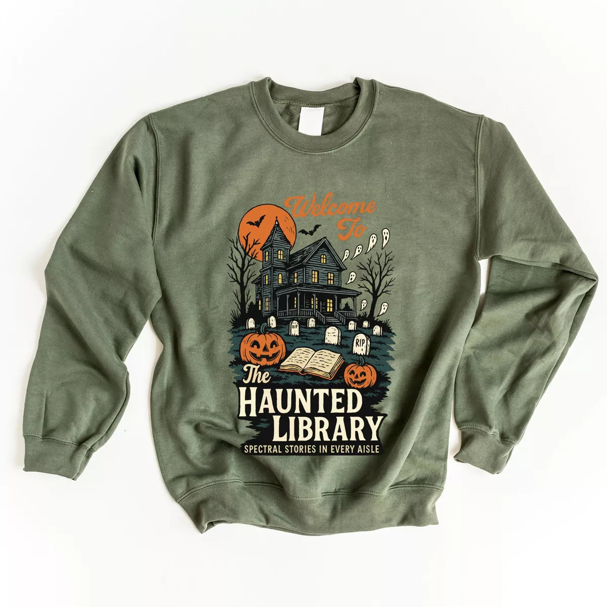 The Haunted Library - Womens Sweatshirt | Target