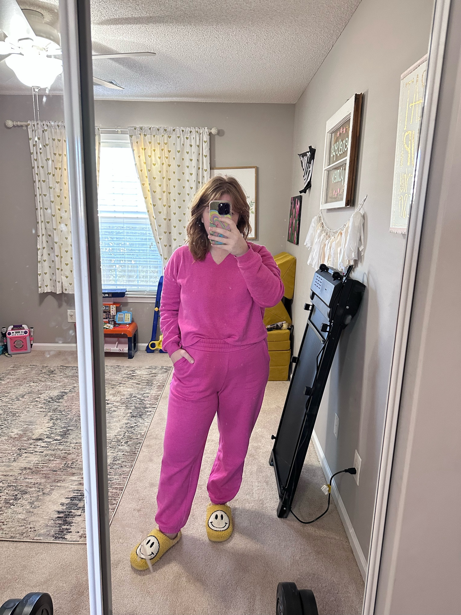 The best matching set. It’s pink and comfortable  

#LTKunder50 #LTKSeasonal #LTKstyletip