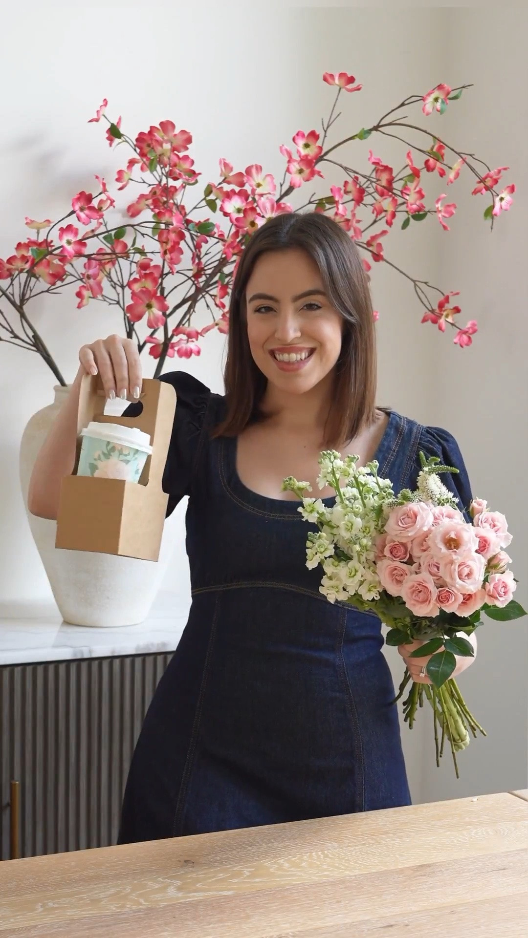 This coming Mother's Day, make this coffee and rose gift for your mom, wife, or your friend that's super easy to recreate! They are also perfect fo birthdays.

mother's day gifts, coffee lover, DIY gift craft, amazon home, table decor, drink carrier, foam blocks, paper coffee cups

#LTKSeasonal #LTKHome #LTKU