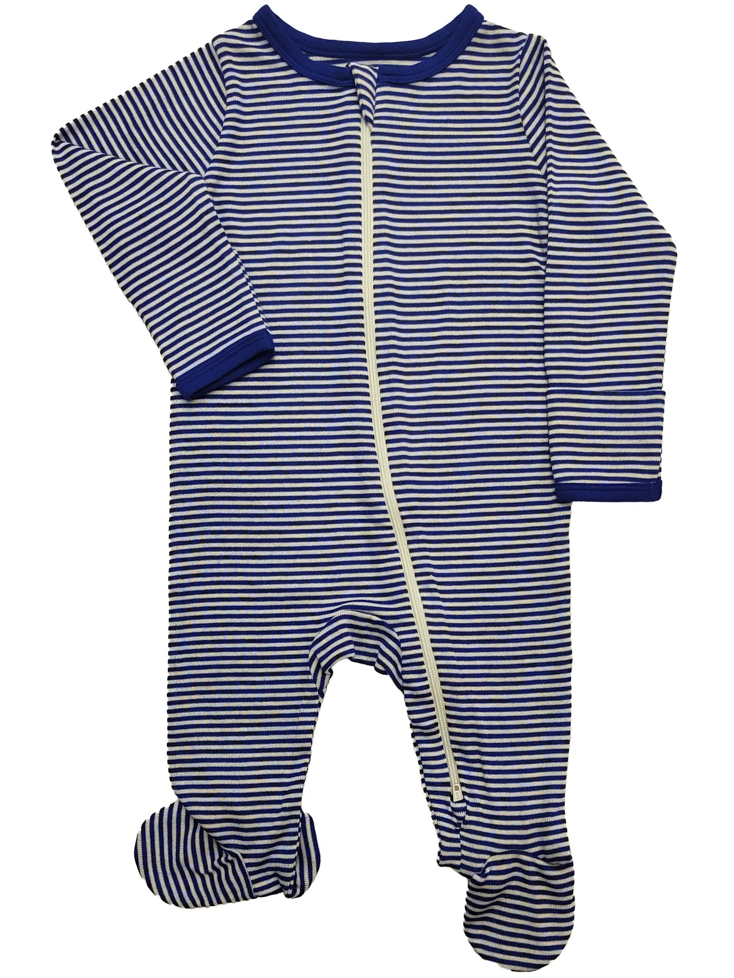 Wonder So Soft Modal by Wonder Nation Baby Gender Neutral Two-Way Zipper Footed Sleep N Play Paja... | Walmart (US)