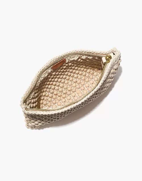 The Beaded Crochet Pouch Clutch | Madewell
