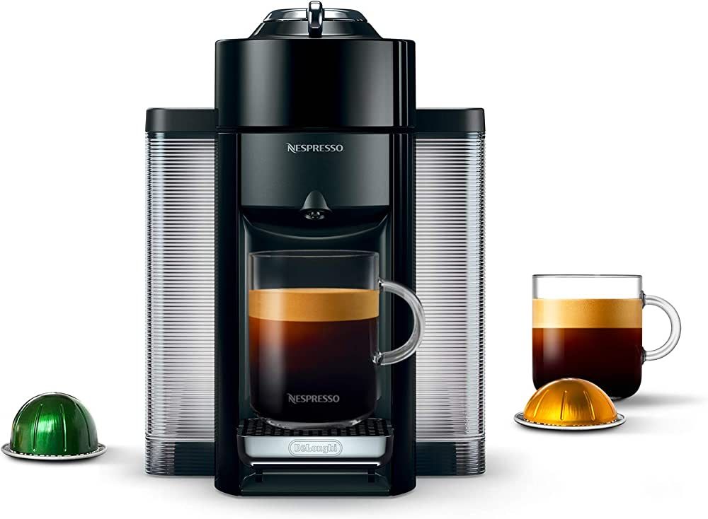 Nespresso Vertuo Coffee and Espresso Machine by De'Longhi, Piano Black | Amazon (US)