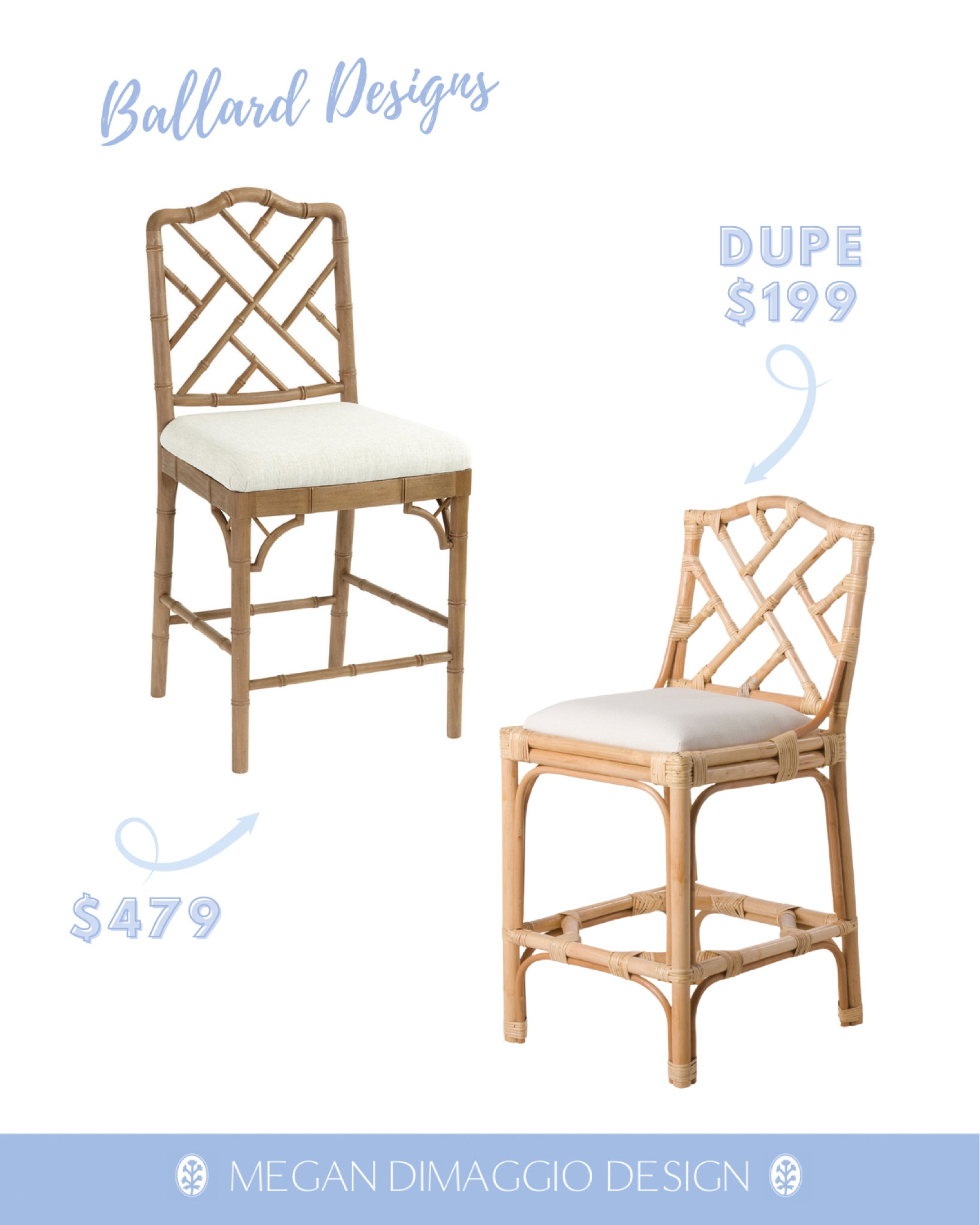 Ballard Designs Dayna counter stool dupes!!! Snag the dupe stool for just $199 vs. $479 dayna stool on sale!! 👏🏻👏🏻👏🏻

#LTKsalealert #LTKFind #LTKhome