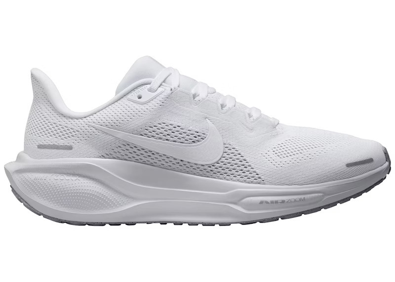 Nike Air Zoom Pegasus 41 (Women's) Sneakers in White/Pure Platinum/Metallic Silver | StockX