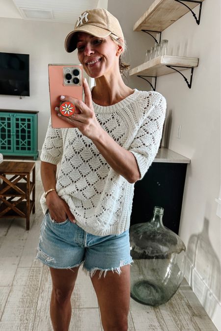I still love this open knit sweater for spring and summer! Mine is an older version so I’m linking similar versions that I love as well! 

#LTKstyletip #LTKSeasonal
