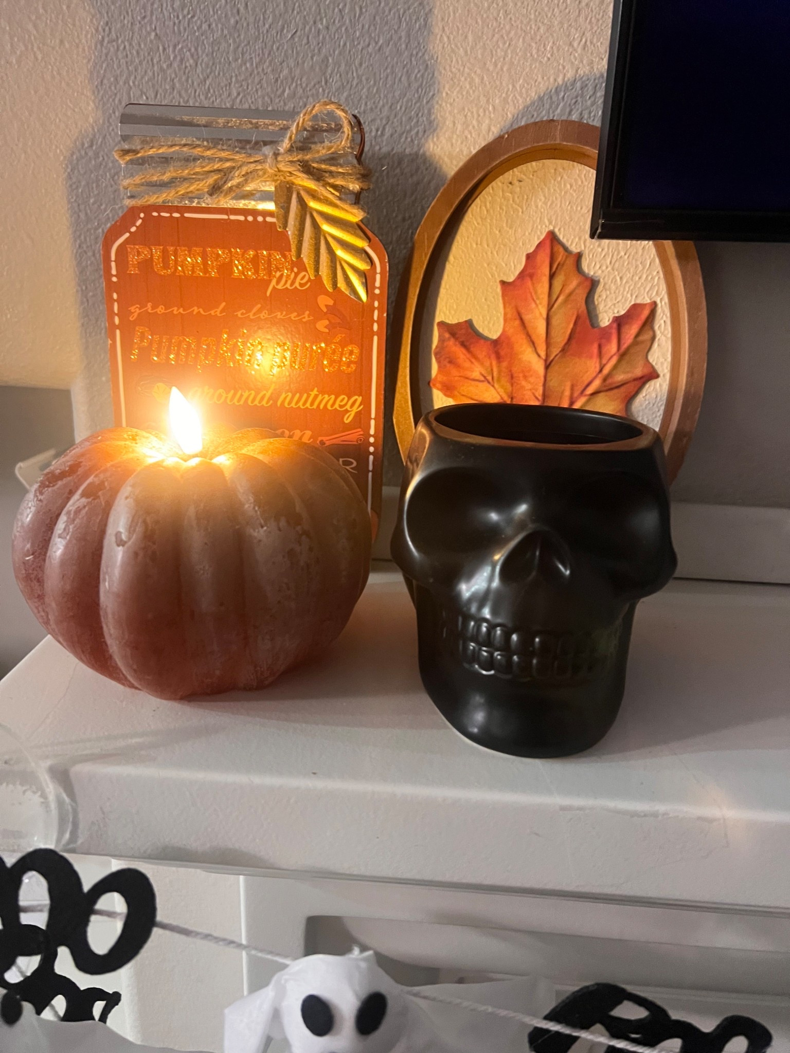I got my falloween decor up and it’s so cozy! #fall #homedecor 

#LTKHome #LTKSeasonal