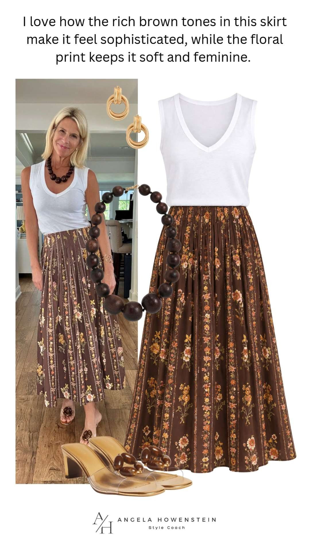 How to Style a Floral Midi Skirt for Everyday Chic 

 #LTKootd #LTKSeasonal #LTKOver40