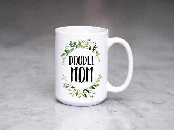 Doodle Mom Mug, Goldendoodle Mug, Labradoodle, Doodle Gift, Coffee Mug, Ceramic, Mug, Doodle Gift, D | Etsy (US)