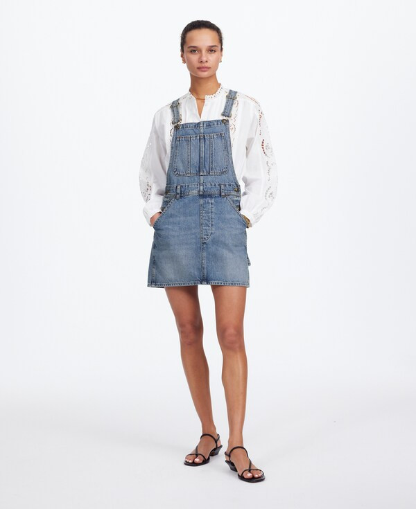 Boxy Mini Skirtall in Billings Wash | Madewell | Madewell