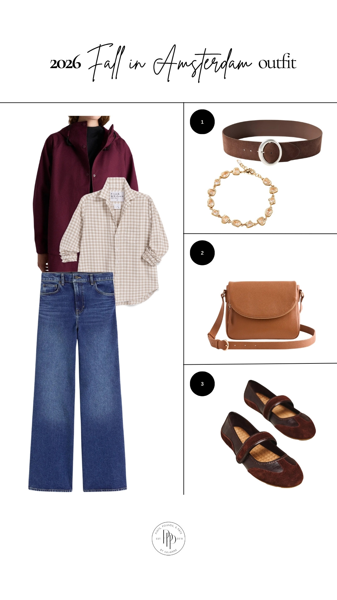 Macking practical layers for a fall day in Amsterdam! 🤎 The rain jacket and walkable flats make this look cute and sightseeing-ready. 

 #LTKootd #LTKSeasonal #LTKSaleAlert
