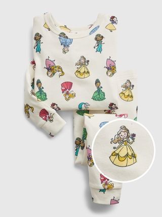 babyGap | Disney Princesses 100% Organic Cotton Print PJ Set | Gap (US)